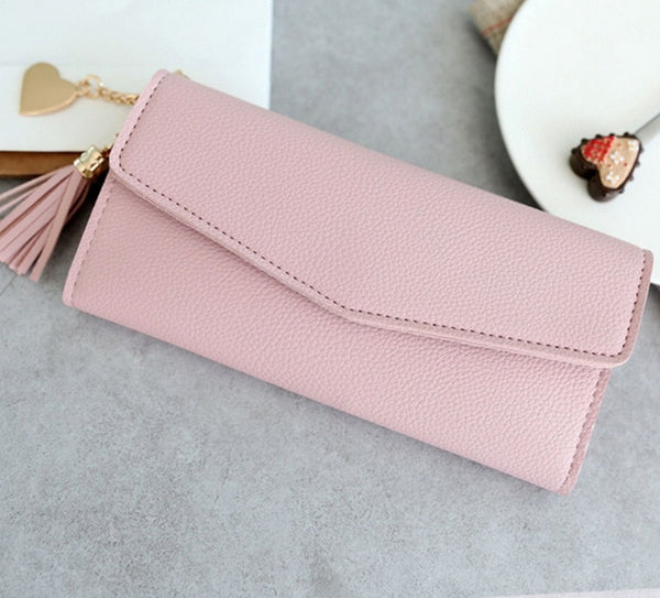 Female Wallets Phone Clutch Bag Purses Long Wallets For Girl Ladies Money Coin Pocket Card Holder Women Wallets With Tassel