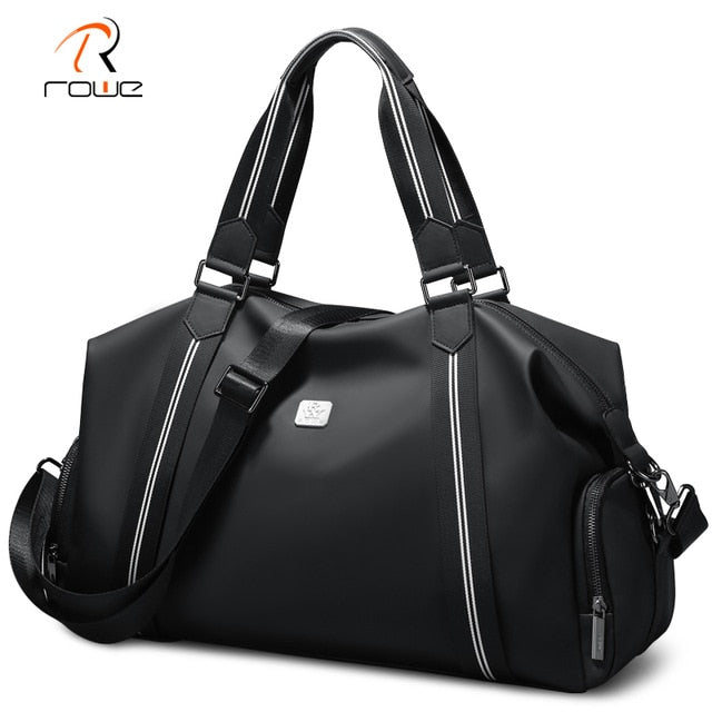 ROWE Travel Bag Men Duffle Bag Large Capacity Weekend Travel Bags Hand Luggage with Shoulder Strap Waterproof