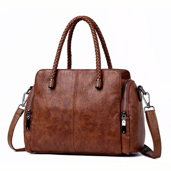 Casual Tote Bag Leather Luxury Handbags Women Bags Designer Handbags High Quality ladies Crossbody Hand Bags For Women 2019 Sac