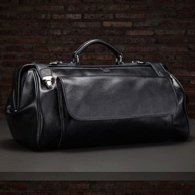 Crazy Horse Genuine Leather Travel Bag Men Vintage Travel Duffel bag big Cow Leather Carry On Luggage Weekend large shoulder Bag