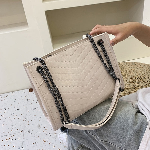 Winter Large Shoulder Bag Women Travel Bags Leather Pu Quailty Bag Female Luxury Handbags Women Bags Designer Sac A Main Femme