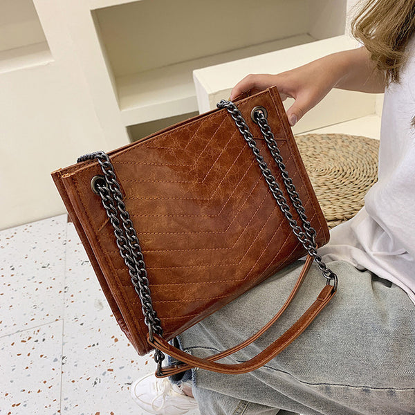 Winter Large Shoulder Bag Women Travel Bags Leather Pu Quailty Bag Female Luxury Handbags Women Bags Designer Sac A Main Femme