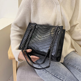 Winter Large Shoulder Bag Women Travel Bags Leather Pu Quailty Bag Female Luxury Handbags Women Bags Designer Sac A Main Femme
