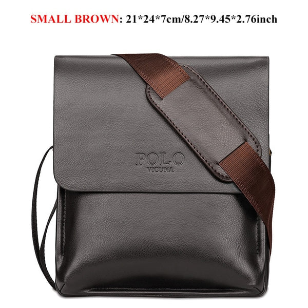 VICUNA POLO Famous Brand Leather Men Bag Casual Business Leather Bag Set Man Messenger Bag Vintage Crossbody Bag bolsas male