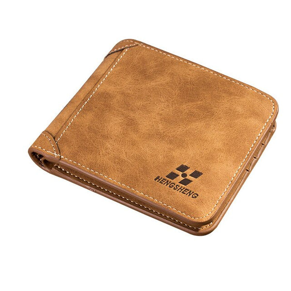 Fashion 2020 Men Wallets Mens Wallet with Coin Bag Zipper Small Money Purses New Design Dollar Slim Purse Money Clip Wallet