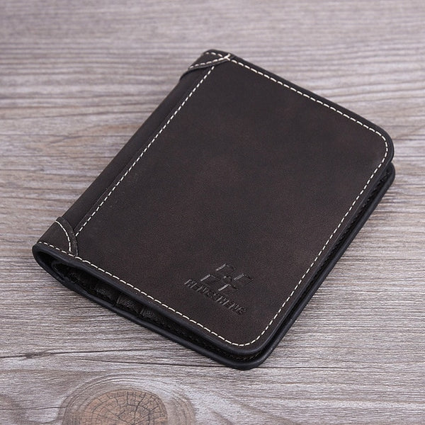 Fashion 2020 Men Wallets Mens Wallet with Coin Bag Zipper Small Money Purses New Design Dollar Slim Purse Money Clip Wallet