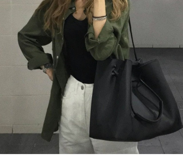 Fashion PU Leather Woman Shoulder Bags Brand Handbags Women Bucket Bags Designer Messenger Bag High Quality Women Mujer Bolsas