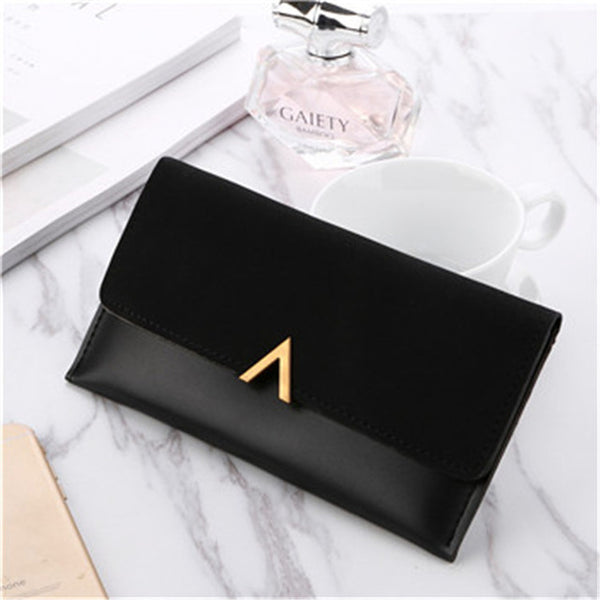 Wallet Woman Long Purse Fashion Simple PU Leather Wallets Professional Women Card Holder Clutch Bag Coin Money Bag Hot Selling